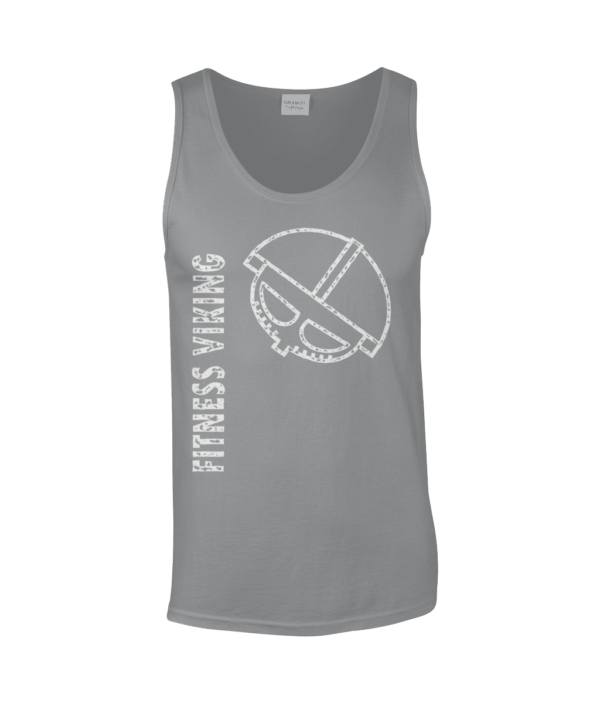 Heren Fitness Viking Tank Top grijs