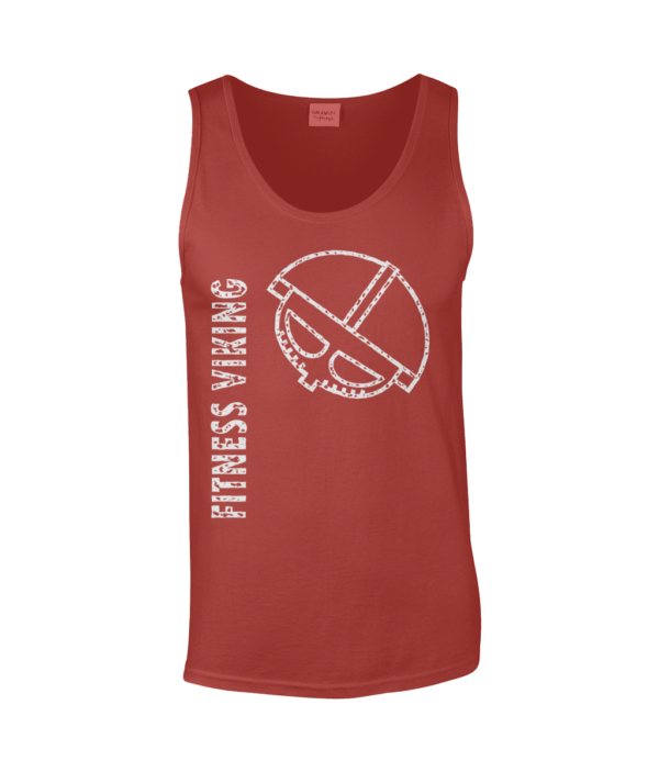 Heren Fitness Viking Tank Top rood