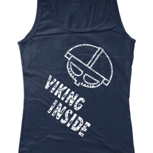 Dames Tank Top Viking Inside navy