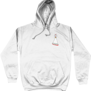 Bloodaxes Sibbe Hoodie - Bloodaxe tekst op mouwen