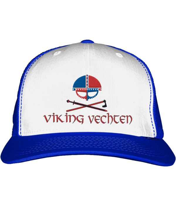 Vintage Snapback Trucker Cap Borduring - Viking Vechten