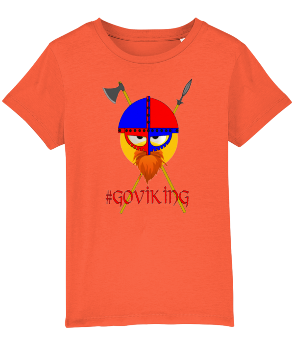 Viking Kids Shirt - Viking Emoji #GoViking met speer en bijl - Afbeelding 6