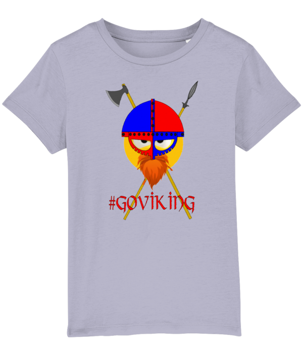 Viking Kids Shirt - Viking Emoji #GoViking met speer en bijl - Afbeelding 8