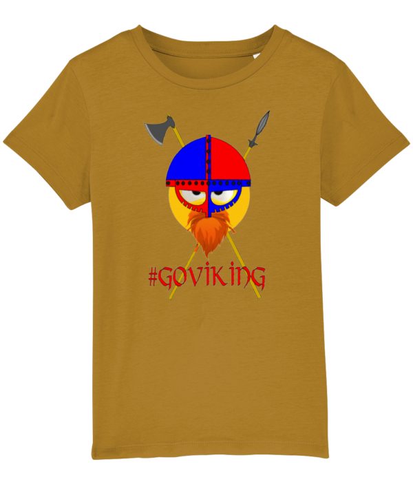 Viking Kids Shirt - Viking Emoji #GoViking met speer en bijl - Afbeelding 9