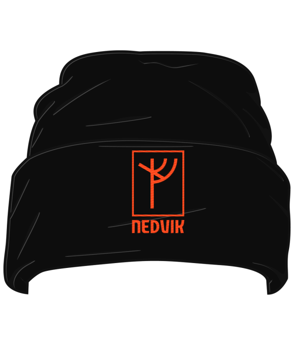 Beanie NEDVIK logo geborduurd