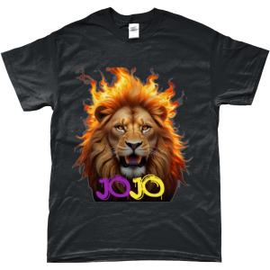T-Shirt Jojo Flame Collectie Leeuw