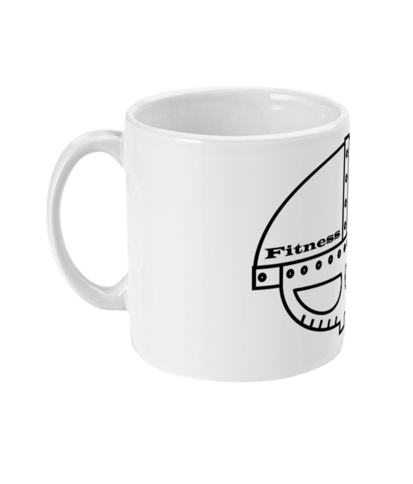 Koffie mok met fitness viking logo