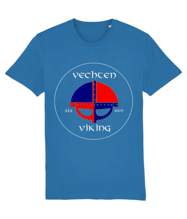 Vechten als een Viking Helm logo T-shirt