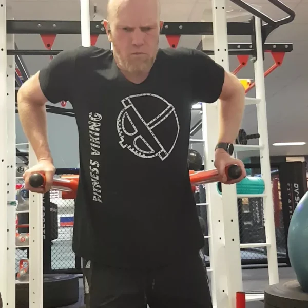 Trainen in je Fitness Viking T-shirt comfortable en stoer