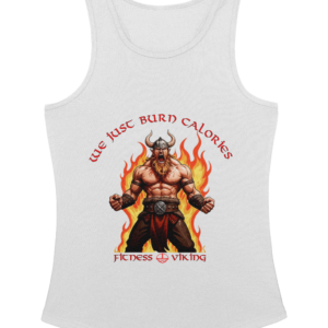 Viking Dames Sport Top - We Just Burn Calories full design