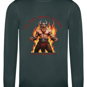 Long Sleeve Heren Sport Shirt - We Just Burn Calories