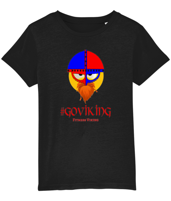 Kids T-Shirt Viking Emoji GoViking
